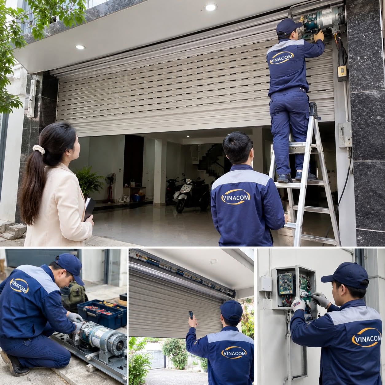 Cách sử dụng cửa cuốn đúng cách để vận hành ổn định và bền lâu