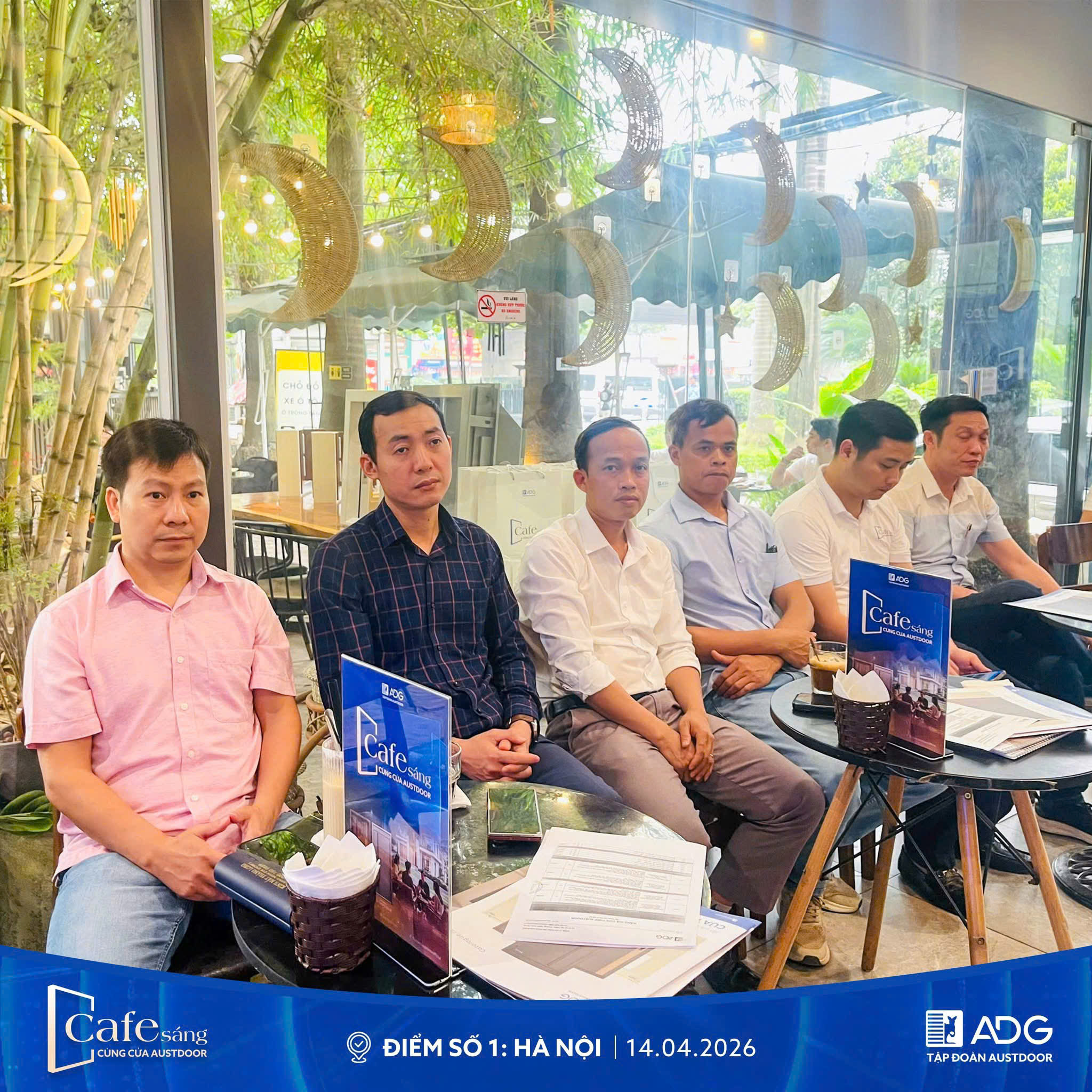 Cafe sáng cùng Austdoor và các đối tác