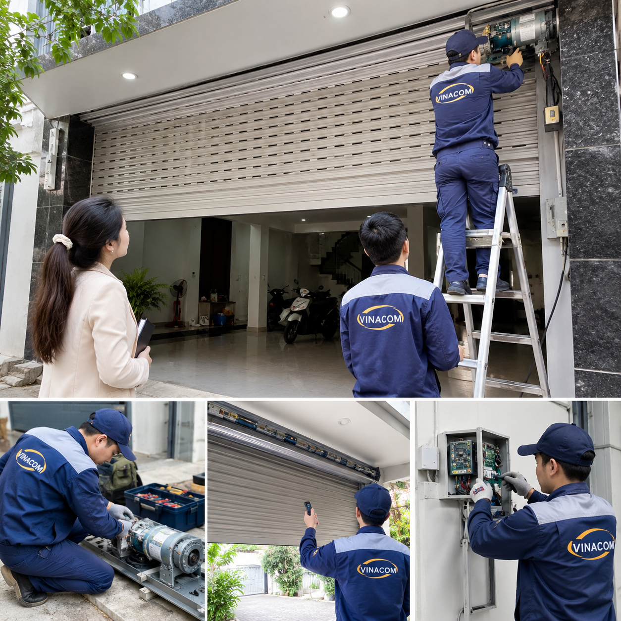 Những lỗi cửa cuốn hay gặp phải và cách khắc phục